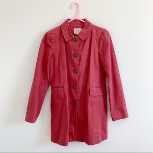 Red Trench Coat